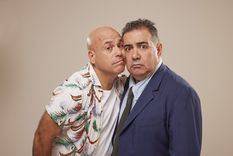 Diego Pérez y el Bicho Gómez. Foto: Nicolás Colman