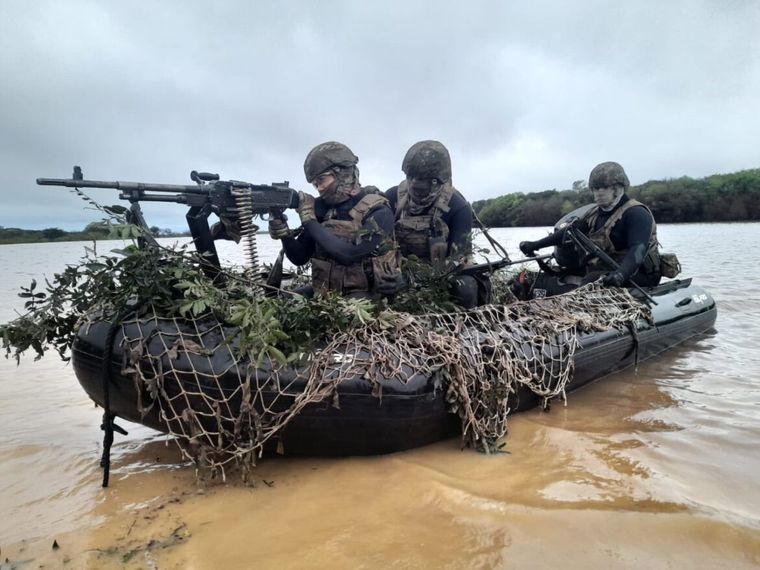 El Ejército colaboró en el cuidado de las fronteras
