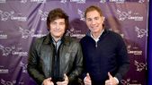 Presidente Javier Milei junto a Diego Santilli, nuevo ministro del Interior. Presidente Javier Milei junto a Diego Santilli, nuevo ministro del Interior.