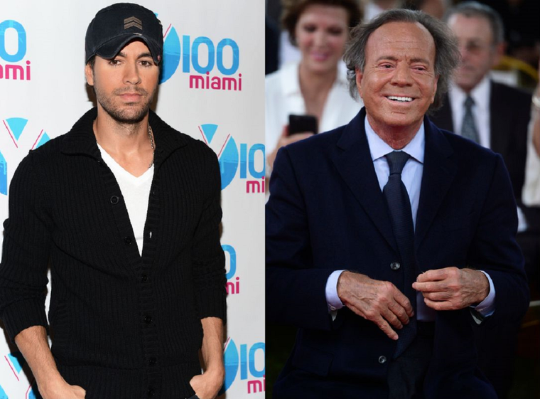 La difícil relación de Julio Iglesias y Julio Iglesias: se dejaron de hablar Enrique Iglesias y Julio Iglesias. Foto: MDZ ONLINE