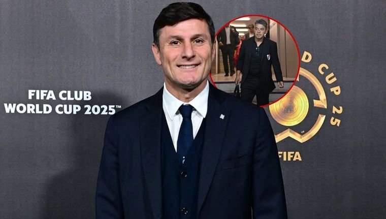 El Pupi Zanetti palpitó el duelo entre Inter de Milán y River en el próximos Mundial de Clubes. Foto: IG Javier Zanetti / Prensa River Plate