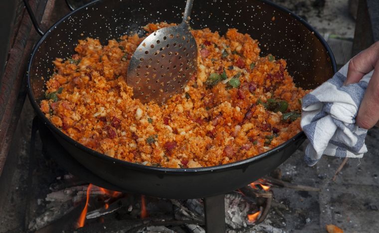 Migas manchegas Una receta simple y deliciosa para hacer en pocos pasos Foto: Shutterstock
