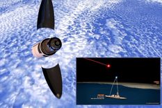 video: eeuu destruye misil intercontinental en el espacio disparando desde un buque de guerra