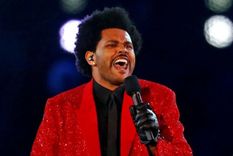 The Weeknd interpretó una mezcla de sus grandes éxitos. Foto: Reuters