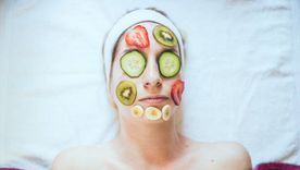 Mascarilla con frutas Mascarilla con frutas