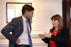 Maximiliano Pullaro y Patricia Bullrich. Foto: X Patricia Bullrich