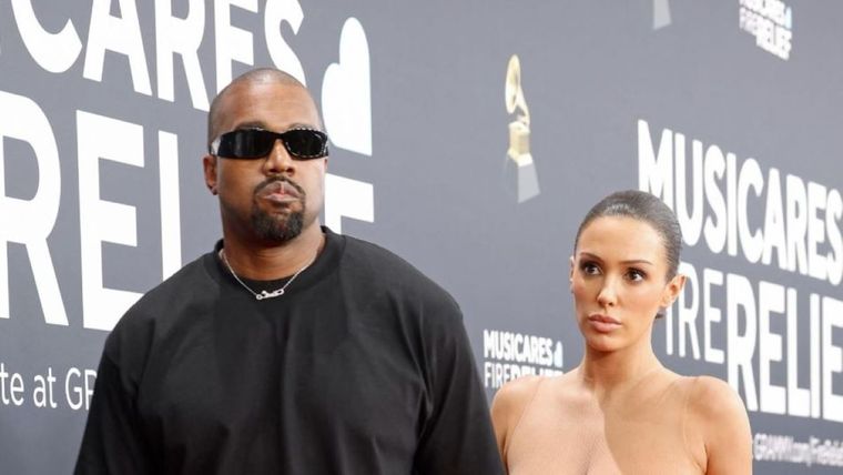 Kanye West y Bianca Censori vuelven a estar en el ojo del huracán Foto: Archivo