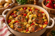 Pollo a la cacerola con papas: receta gratificante para que tu mesa sea el altar del sabor