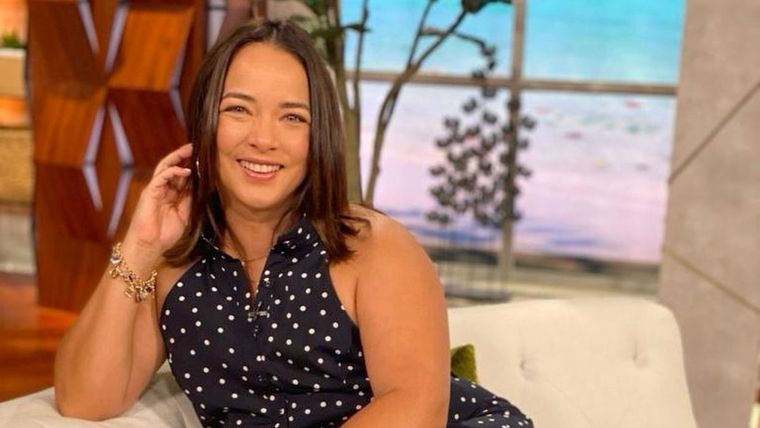 Con un vestidode animal print: la foto de Adamari López que causó sensación