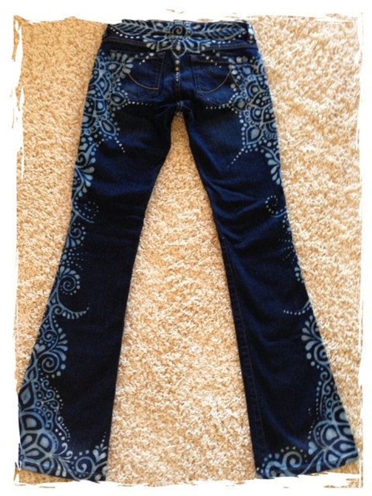 Un detalle alcanza para crear un jean joya.  Foto: Pinterest
