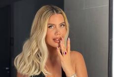 Wanda Nara, conductora de Telefe.&nbsp;