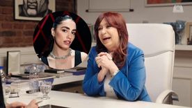 Cristina fue entrevistada para el canal de streaming Gelatina y habló de Lali Espósito. Foto: Instagram Lali/ Captura de pantalla Youtube Gelatina.