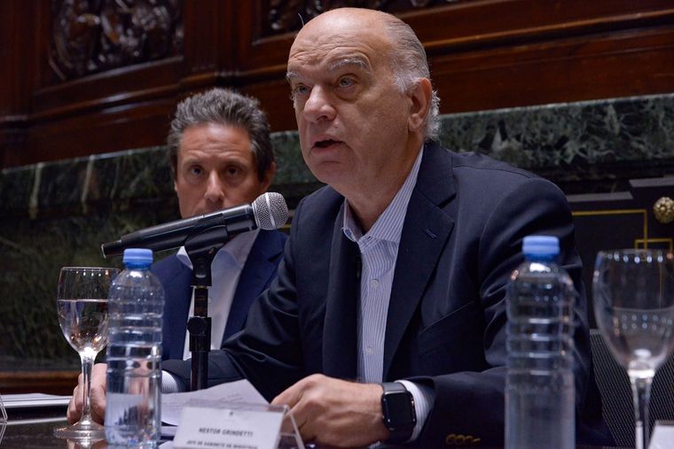 Grindetti, rindiendo cuentas Foto: Legislatura CABA