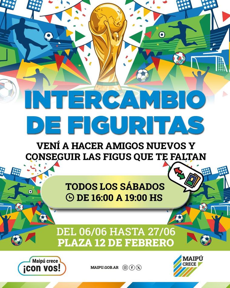 Maipú repetirá el evento semanalmente. Maipú repetirá el evento semanalmente.
