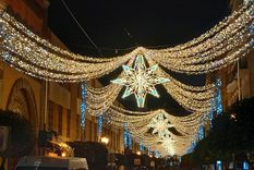 El pueblo se viste de magia todas las navidades Foto: Solo Puente Genil