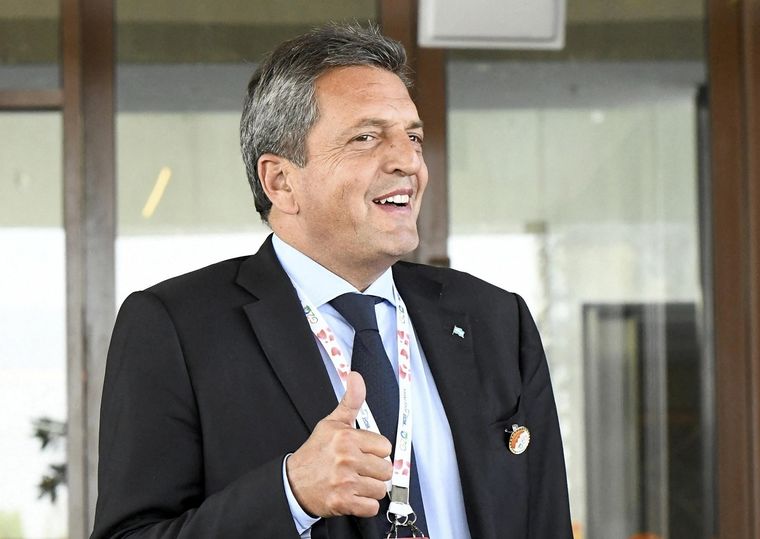 El ministro Sergio Massa anunciará un beneficio impositivo para trabajadores de varios sectores Foto: Noticias Argentinas