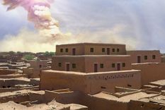 Representación de la explosión basada en pruebas del artista, que tenía el poder de 1.000 Hiroshimas. Allen West y Jennifer Rice, CC BY-ND