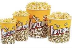 la creacion de un pochoclo, en camara lenta