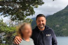 El entrevistado junto a su madre. En aquel momento, ella se enfermó por todo lo que pasé, dice