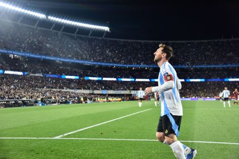 Lionel Messi nunca perdió un partido en el Monumental. Lionel Messi nunca perdió un partido en el Monumental.