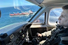 Las tareas de control de la Armada en la región comenzaron a principios de mes. Foto: Armada Argentina Las tareas de control de la Armada en la región comenzaron a principios de mes. Foto: Armada Argentina