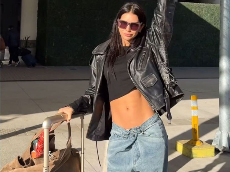 Zaira Nara llegó a Mendoza a la espera del Sunset de Corona y les muestra todo a sus seguidores. Mirá todo en esta nota Foto: instagram @zaira.nara