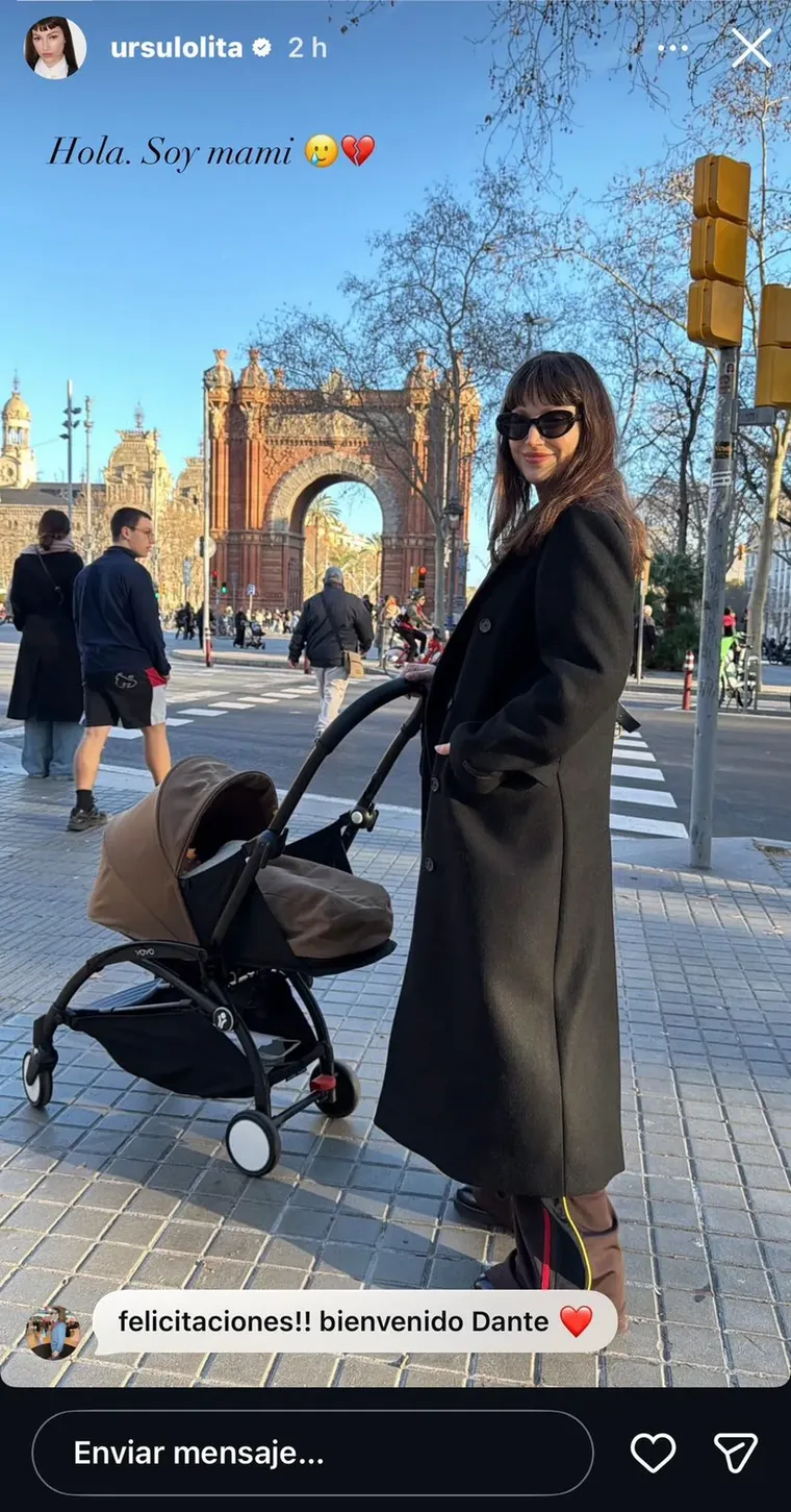 Úrsula Corberó compartió su primera imagen pública tras dar a luz en Barcelona. Úrsula Corberó compartió su primera imagen pública tras dar a luz en Barcelona.