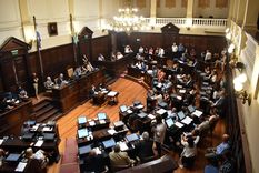 Diputados opositores se mostraron en contra del proyecto. Foto: Prensa Legislatura de Mendoza