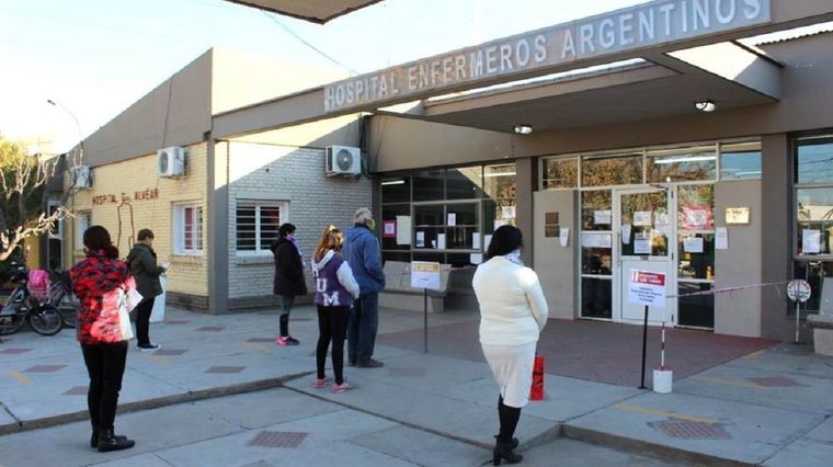 hospital Enfermeros Argentinos Foto: Publicada en Vía País
