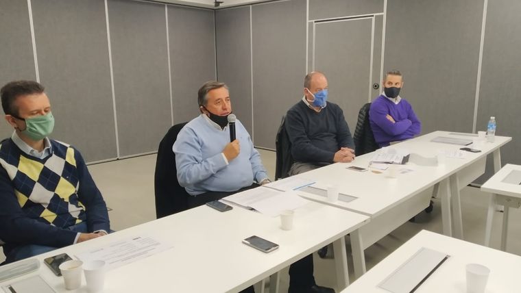 Marinelli en la Legislatura.