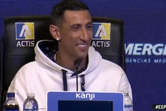 Ángel Di María, en su presentación en Rosario Central.