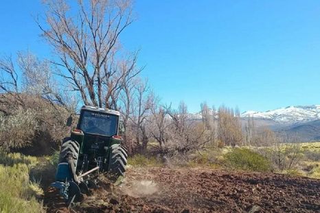 Tractores con tarifa social y visitas a parajes rurales marcan el plan de Malargüe. Tractores con tarifa social y visitas a parajes rurales marcan el plan de Malargüe.