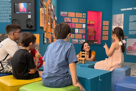 El Museo Histórico Nacional cuenta con guías para que los más chicos aprendan y se diviertan al mismo tiempo. El Museo Histórico Nacional cuenta con guías para que los más chicos aprendan y se diviertan al mismo tiempo.