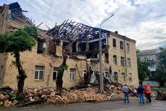 Los drones kamikaze de Rusia han provocado muchos daños en Ucrania. Foto: Efe. Los drones kamikaze de Rusia han provocado muchos daños en Ucrania. Foto: Efe.