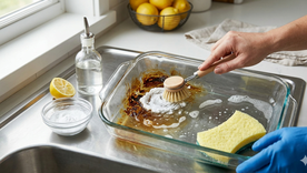 Un truco de limpieza infalible. Fuente: IA Gemini. Un truco de limpieza infalible. Fuente: IA Gemini.