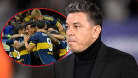 El River de Gallardo quedó muy comprometido tras el triunfo de Boca. El River de Gallardo quedó muy comprometido tras el triunfo de Boca.