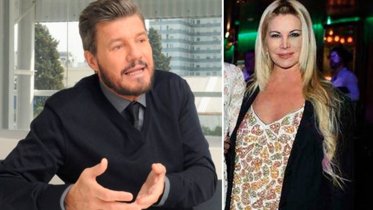 Marcelo Tinelli y Soledad Aquino