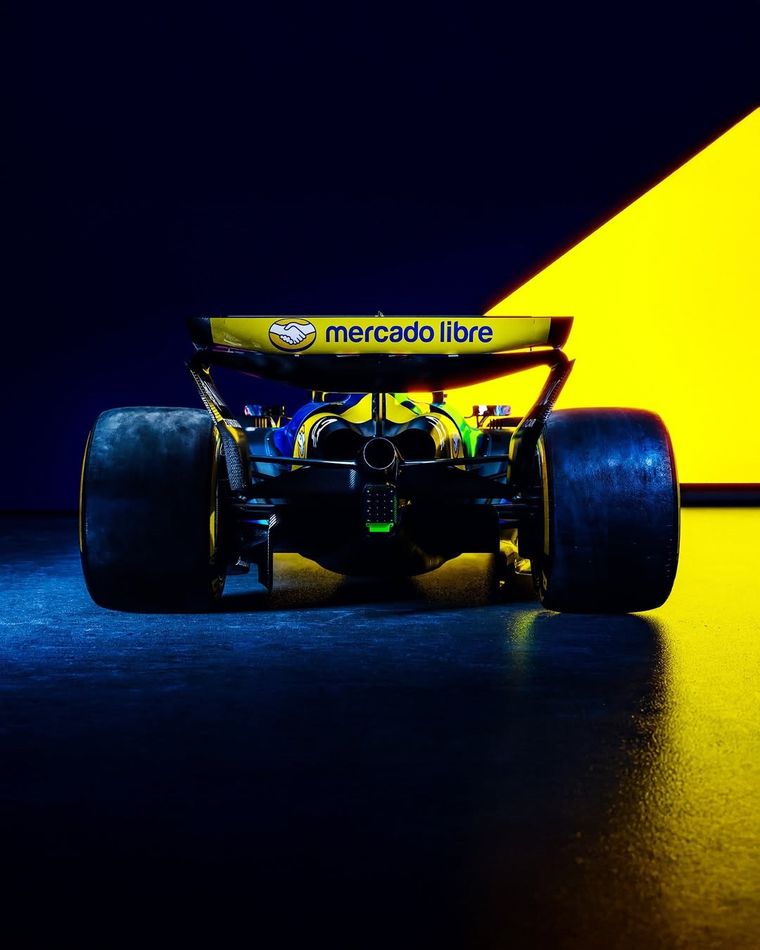 Alpine se viste de amarillo por Franco Colapinto y Mercado Libre. Alpine se viste de amarillo por Franco Colapinto y Mercado Libre.