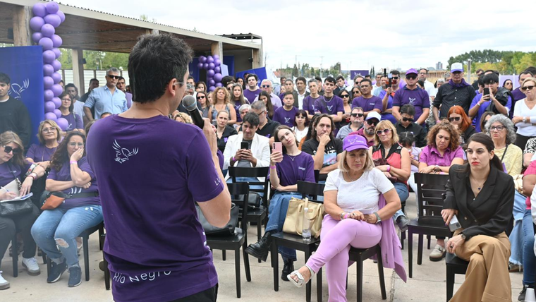 Acto de La Libertad Avanza en Río Negro.&nbsp;