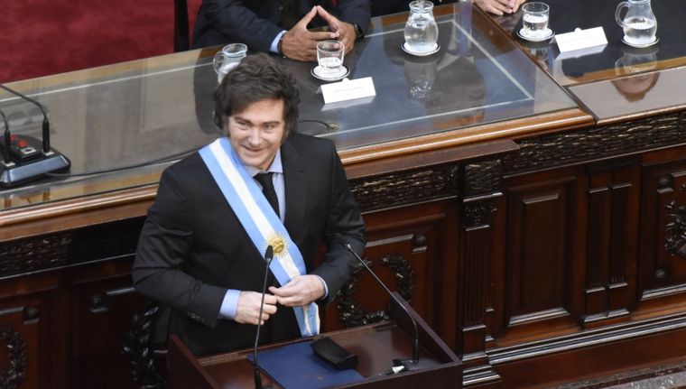 Milei, otra vez bajo el análisis de medios internacionales Foto: Juan Mateo Aberastain Zubimendi / MDZ.