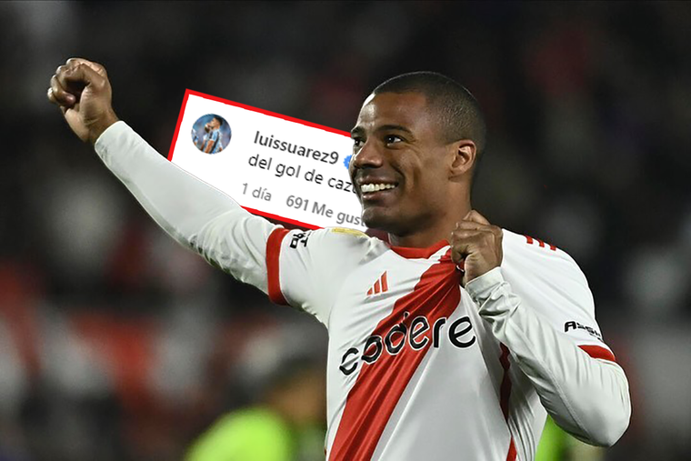 El uruguayo recibió un inesperado comentario de su compatriota.