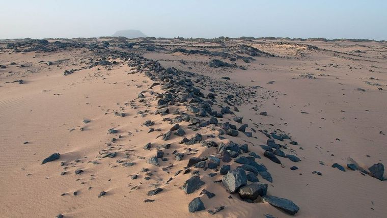 Se trata de una serie de muros a orillas del río Nilo Foto: Matthew Dalton