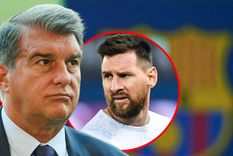 Laporta volvió a referirse a la salida de Messi.