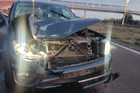 El hombre murió instantaneamente producto del siniestro vial. El hombre murió instantaneamente producto del siniestro vial.