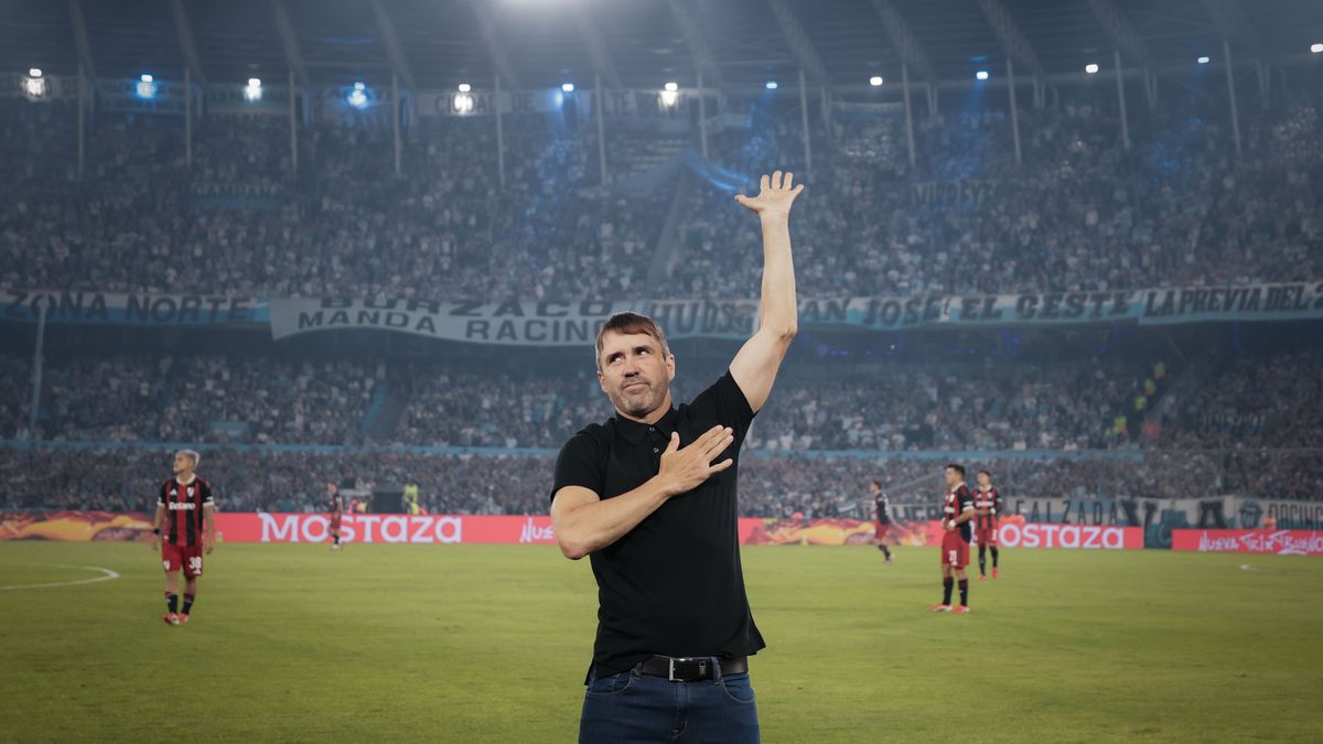 Cómo reaccionaron los hinchas de Racing con Salas, Acuña, Moreno y Chacho Coudet antes del clásico con River