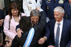 Javier Milei y Luis Caputo apuestan a la llegada de grandes inversiones Foto: Noticias Argentinas
