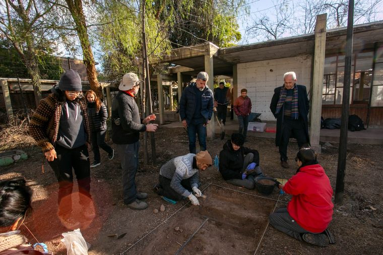Suarez recorrió la zona donde se desarrolla el megaproyecto Foto: Ciudad
