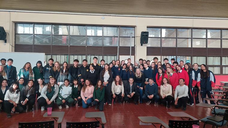 Hebe Casado en General Alvear.&nbsp;