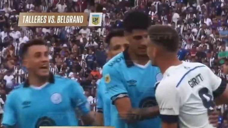 Compagnucci y Girotti cara a cara Foto: Captura Video