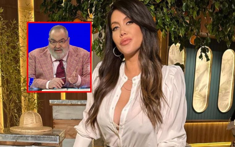 Tremend versus El domingo los programas de Wanda Nara y Jorge Lanata volvieron a sacarse chispas en la pantalla. Foto: Instagram Wanda Nara / Captura TV